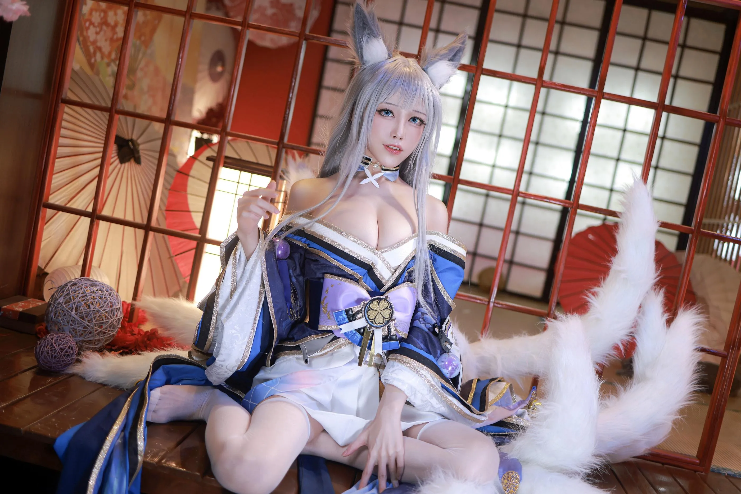 水淼aqua – NO.161 碧蓝航线 信浓 [85P]插图7